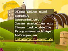 Tablet Screenshot of pfalz-event.de